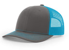 Charcoal/Neon Blue