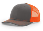 Charcoal/Neon Orange
