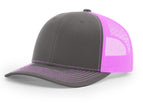 Charcoal/Neon Pink