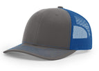 Charcoal/Royal