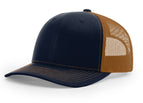 Navy/Caramel