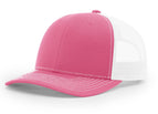 Hot Pink/White