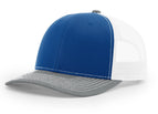 Royal/White/Heather Grey
