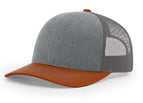 Heather Grey/Charcoal/Dark Orange