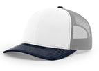 White/Aluminum/Navy